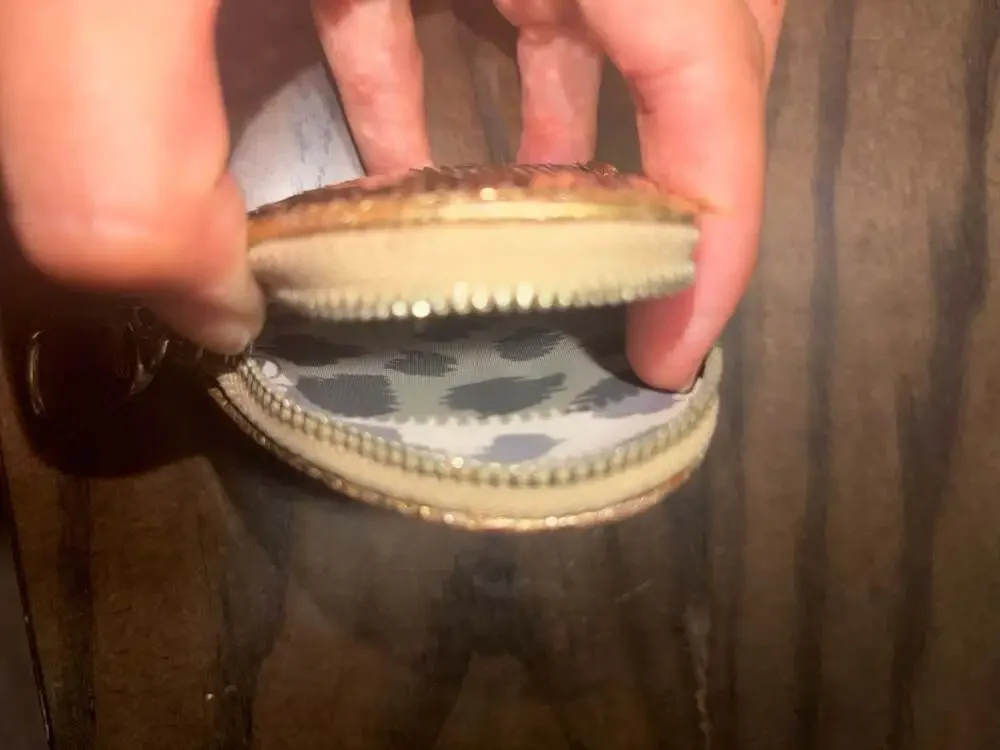 Coach peeling metallic are